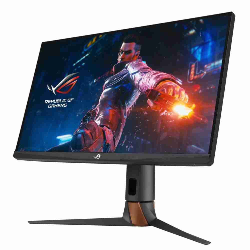 华硕ASUS ROG Swift 360Hz PG27AQN，，，，采用尊龙集团全新可支持ULMB2技术的高阶电竞显示器，，为电竞玩家打造突破以往的急速游戏体验。。（图片来源：ASUS提供）